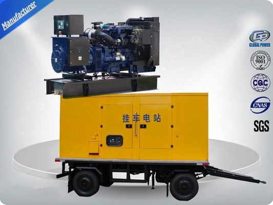 Trung Quốc 80kw 100kva Trailer Mounted Silent Type Generator With Cummins Diesel Engine Low Fuel Consumption nhà cung cấp