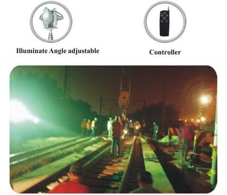 Tháp Đèn Chiếu Sáng Di Động Canopy, Tháp Đèn Chiếu Sáng Di Động Với Tấm Pin Mặt Trời 750W nhà cung cấp