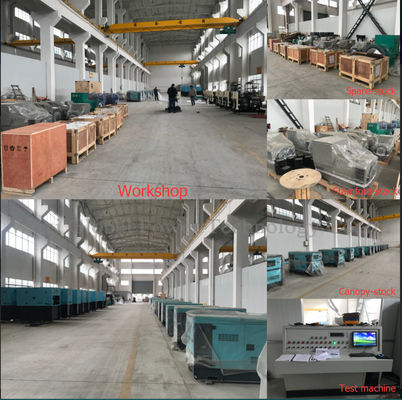 Máy phát điện diesel làm mát bằng nước biển 12KW / 15KVA với máy phát điện diesel Yanmar Diesel nhà cung cấp